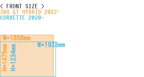 #308 GT HYBRID 2022- + CORVETTE 2020-